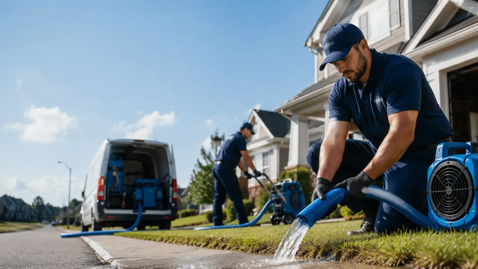 Flood Damage Restoration in Petroleum, WV